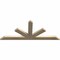 Ekena Millwork Saratoga Rough Sawn Timber Gable Bracket, Douglas Fir, 60"W x 25"H x 2"D x 4"F, 10/12 Pitch GBW060X25X0204SAR00RDF - alternate 3